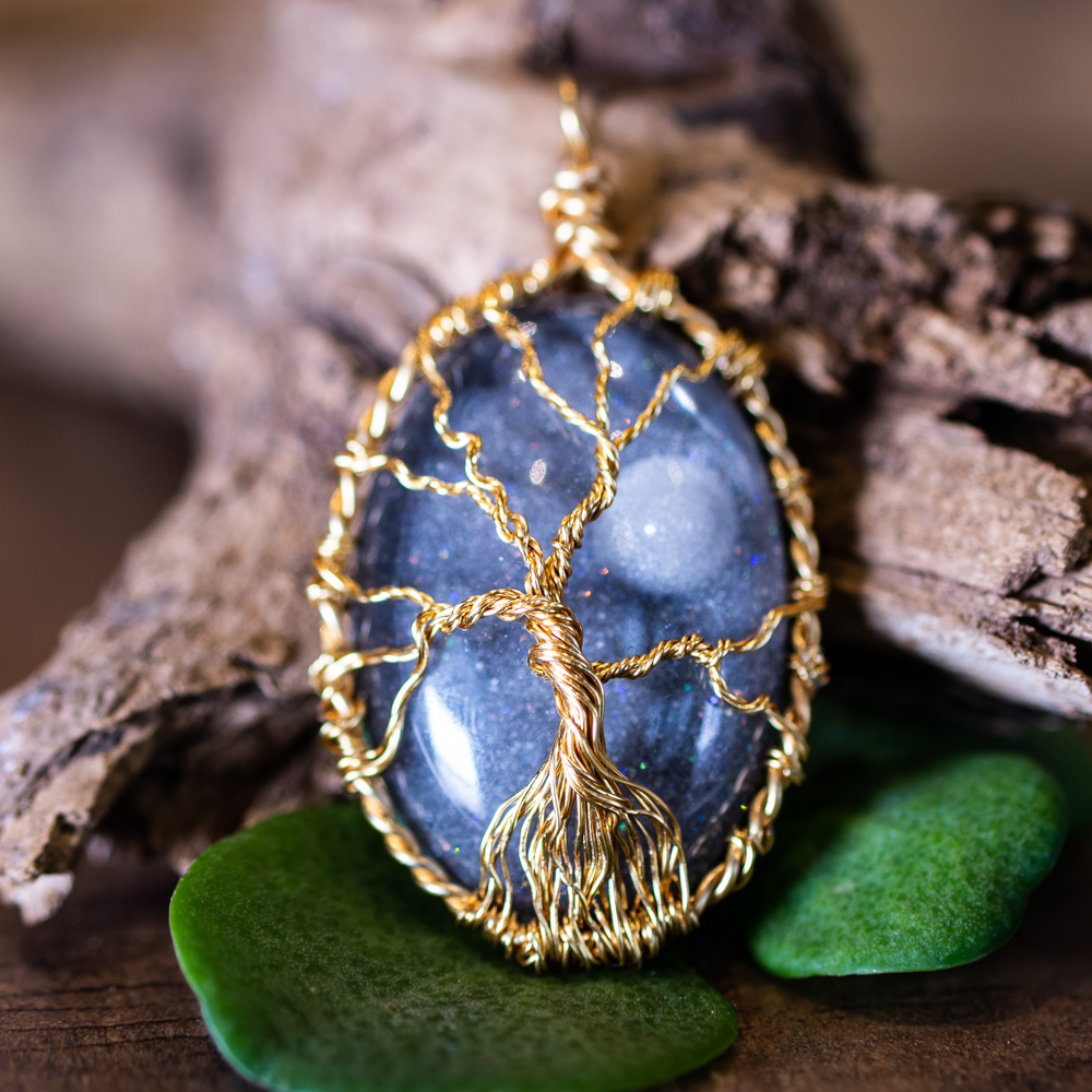 Tree of shop life wire pendant